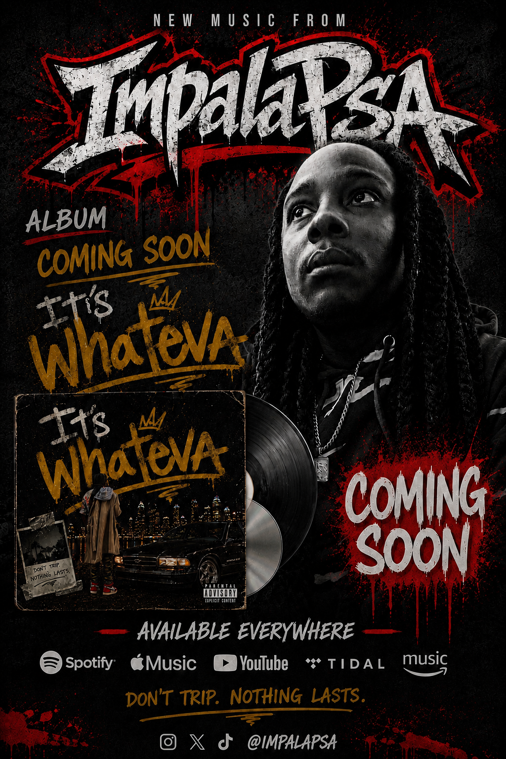 It's Whateva — Album Coming Soon